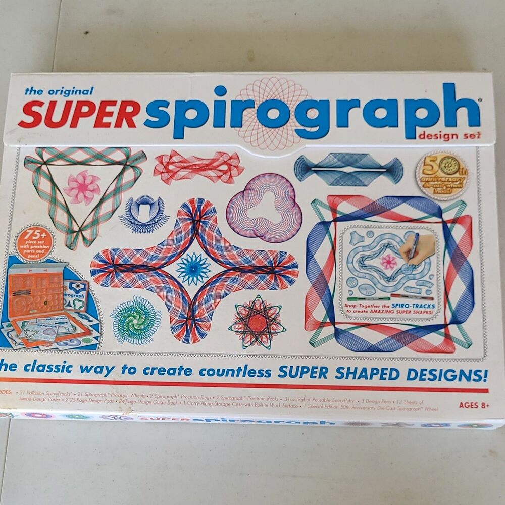Super Spirograph Original Design Set 50th Anniversary Limited Edition 2014